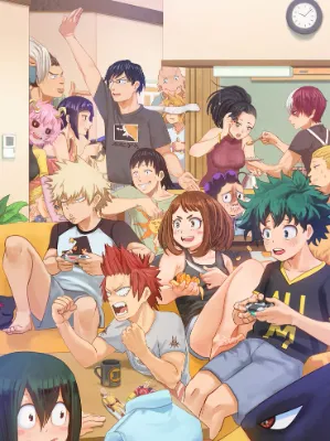 Chat with My Hero Academia Sleepover, the  character AI chatbot