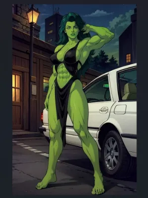 Chat with She-Hulk, the  character AI chatbot