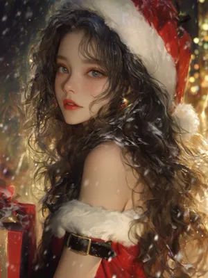 Chat with Violet | Your Ex, the Joyful Christmas character AI chatbot