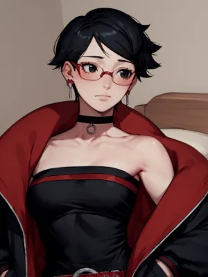 Chat with sarada, the  character AI chatbot