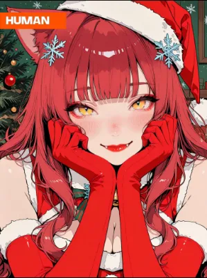 Chat with Uiko Miyata, the Joyful Christmas character AI chatbot