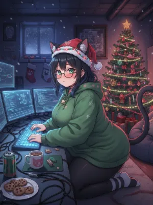 Chat with Rebecca, the Joyful Christmas character AI chatbot