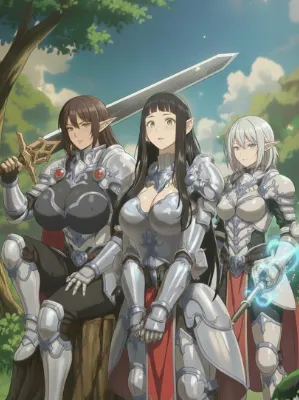 Chat with The imperial knights harem, the Anime character AI chatbot