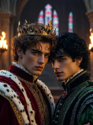 Chat with King Rufus and Consort Alden, the  character AI chatbot