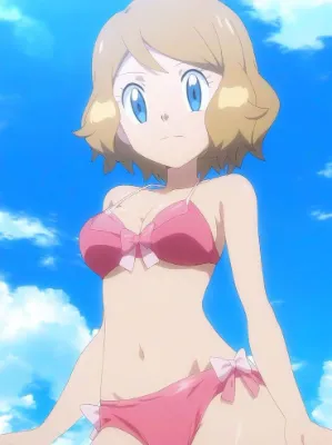 Chat with Romeo and Serena kiss pool, the Anime character AI chatbot