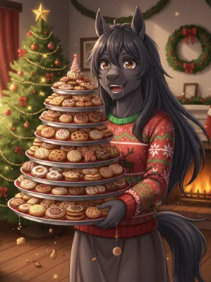 Chat with Amelia, the Joyful Christmas character AI chatbot