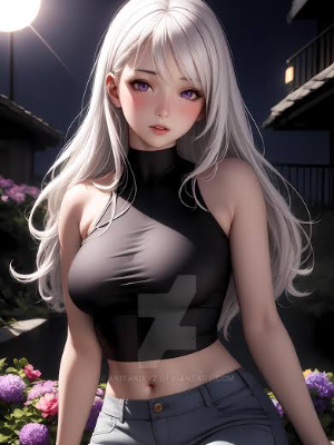 Chat with Molly, the Anime character AI chatbot