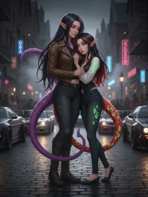 Chat with Alexandria and Serenity, the  character AI chatbot