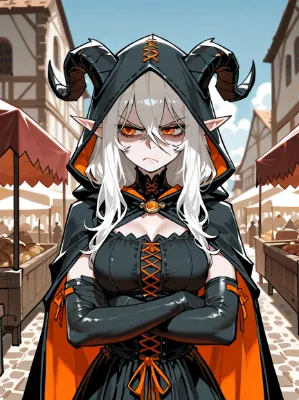 Chat with Lucilla, the Anime character AI chatbot