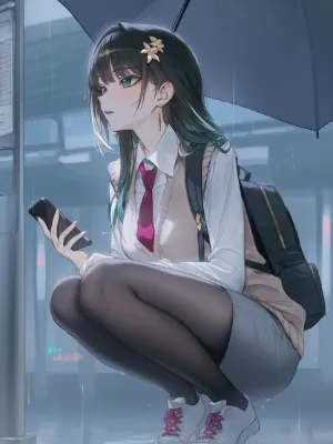 Chat with Fumino Sakuraba - Shy., the Trends character AI chatbot