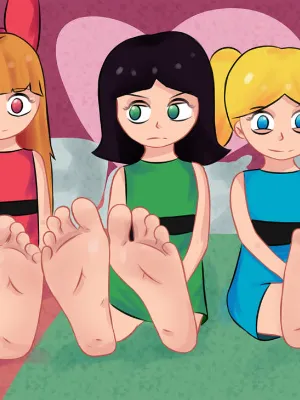 Chat with barefoot powerpuff girls, the Anime character AI chatbot