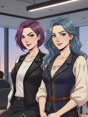 Chat with Lily and liya, the Anime character AI chatbot