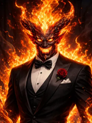 Chat with the fire lord/3rd form, the  character AI chatbot