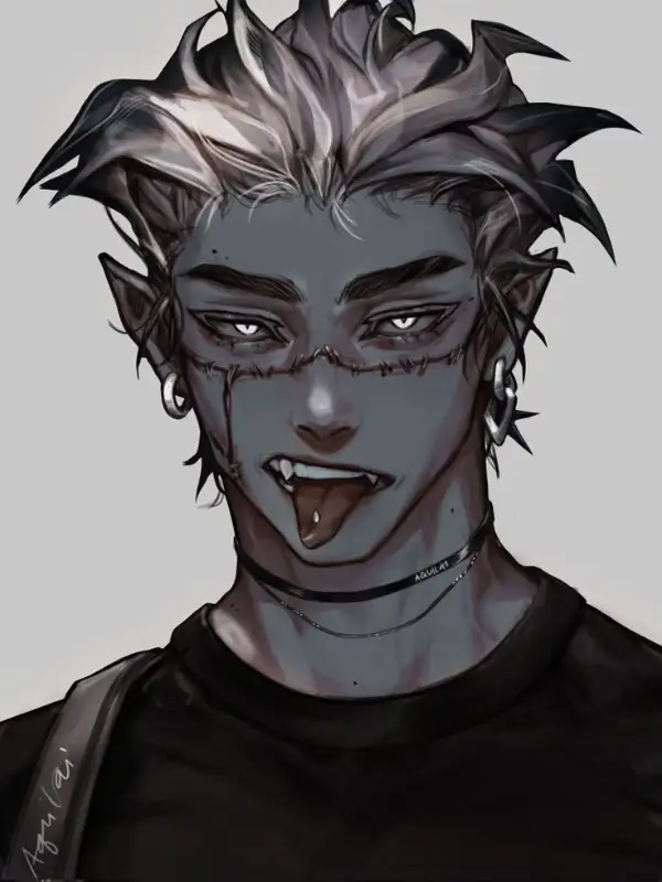 Chat with Riven Blackthorn, the OC character AI chatbot