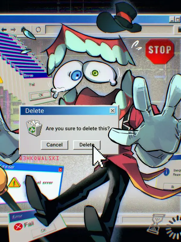 Chat with Caine, the OC character AI chatbot