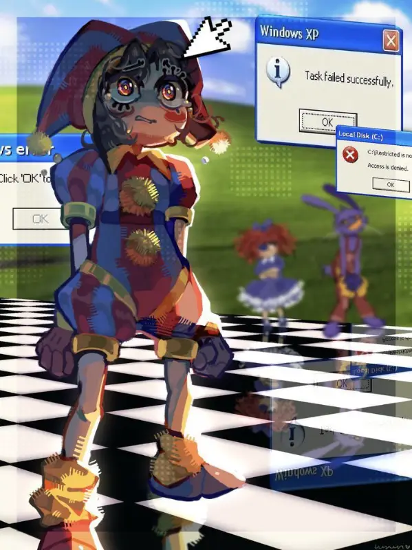 Chat with Pomni, the Anime character AI chatbot