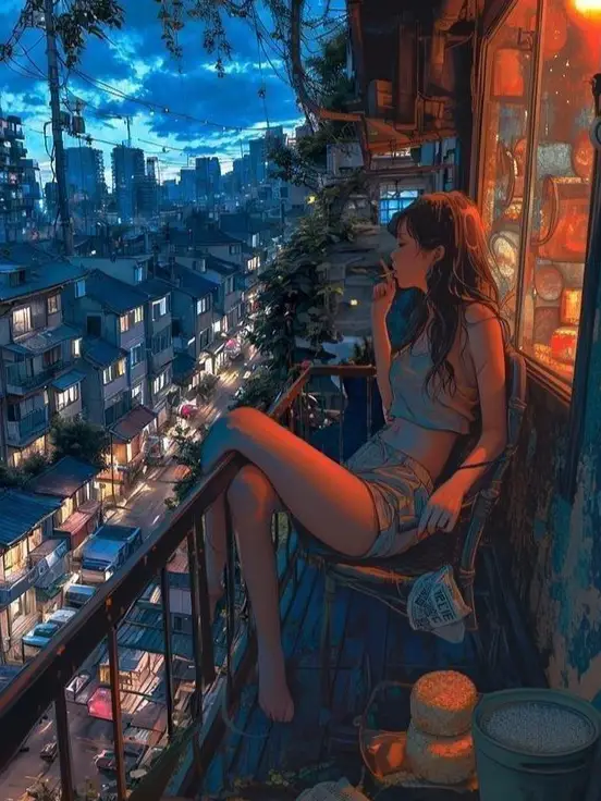 Chat with Gentle Illustrator Yuki, the OC character AI chatbot