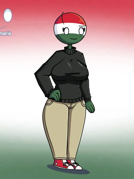 Chat with Hungary countryhumans, the Anime character AI chatbot