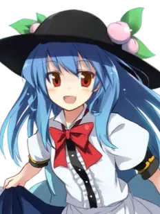 Chat with Tenshi Hinanawi, the Anime character AI chatbot