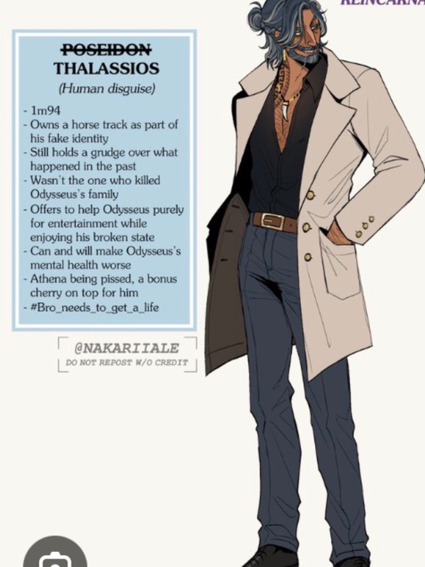 Chat with Poseidon, the  character AI chatbot