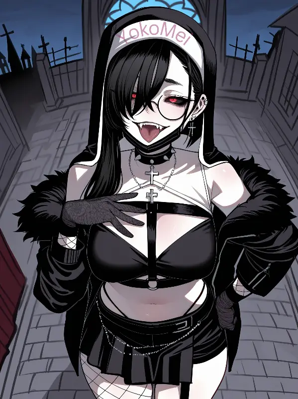 Chat with Sancta Monica, the Anime character AI chatbot