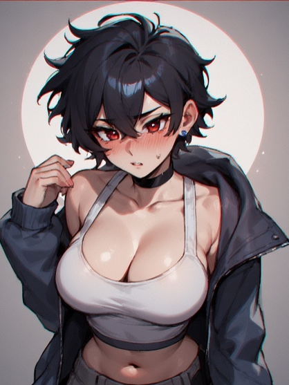 Chat with Tomboy friend Riley, the Romance character AI chatbot