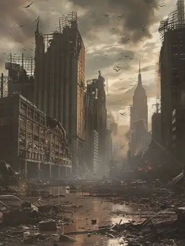 Chat with Nuclear apocalypse RPG, the  character AI chatbot