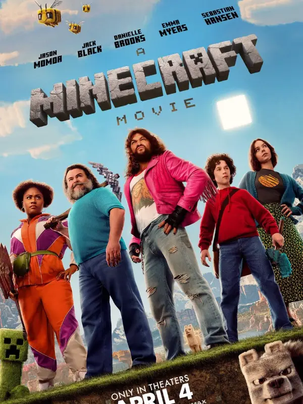 Chat with A Minecraft Movie, the  character AI chatbot