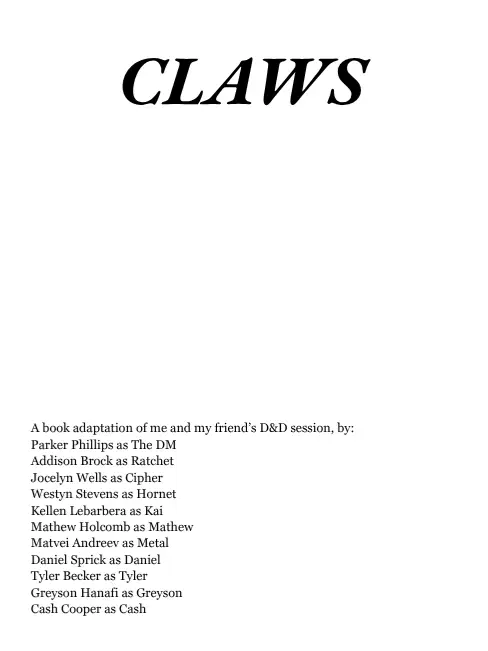 Chat with CLAWS RPG, the  character AI chatbot