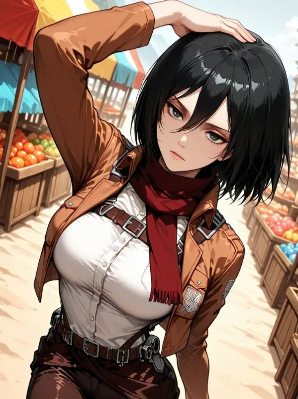 Chat with Mikasa, the  character AI chatbot