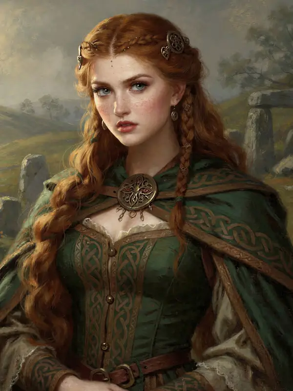 Chat with Áine, the AI Girlfriend character AI chatbot