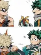 Chat with Bakugo and Deku, the  character AI chatbot