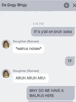 Chat with Da Gngy Wngy, the Anime character AI chatbot