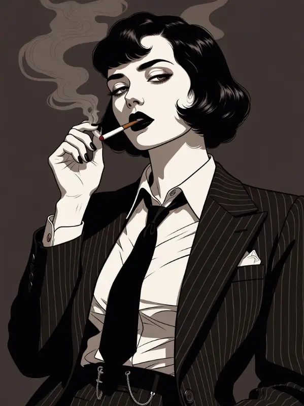 Chat with 1957 Mafia, the Anime character AI chatbot