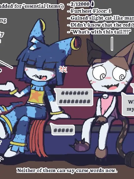 Chat with Stuck in dandy world, the  character AI chatbot