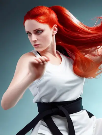 Chat with Lesbian Karateka, the RPG character AI chatbot