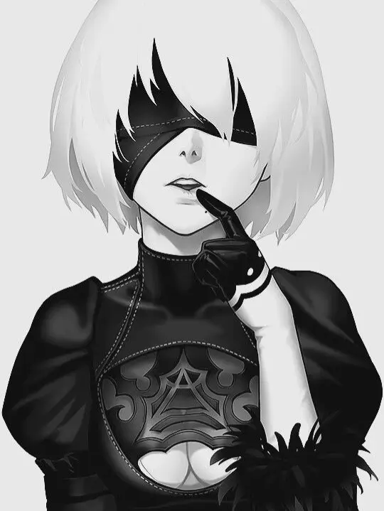 Chat with 2B, the  character AI chatbot