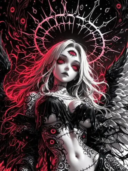 Chat with Seraphel Nyxara,, the  character AI chatbot