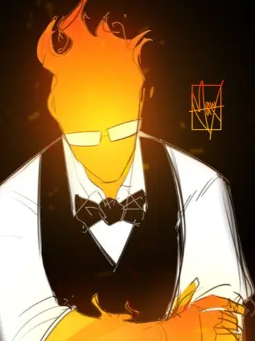 Chat with Grillby!, the Anime character AI chatbot
