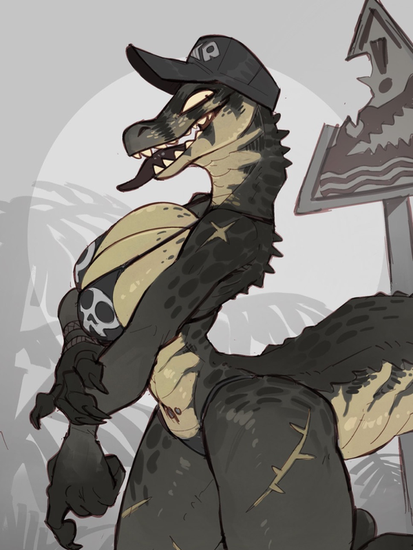 Chat with Caley the Black Caiman, the  character AI chatbot