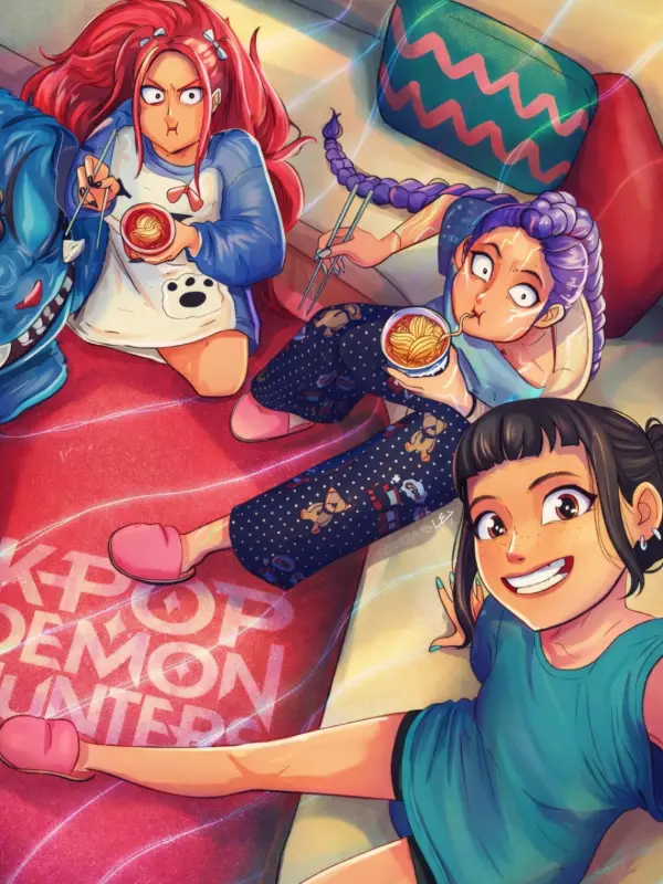 Chat with Kpop demon hunters/Huntrix, the Anime character AI chatbot