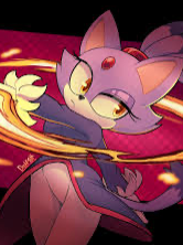 Chat with Blaze The Cat, the Anime character AI chatbot