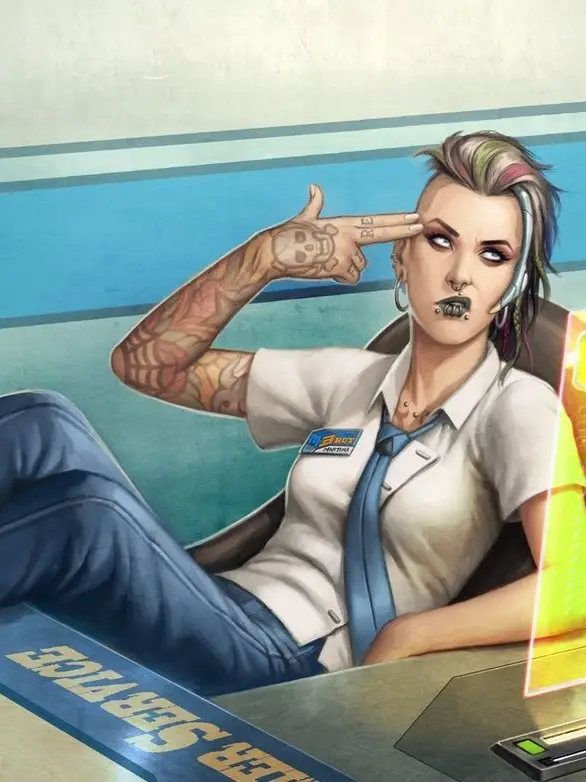 Chat with Morgan, the OC character AI chatbot