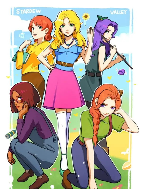 Chat with Stardew sluts, the Game Characters character AI chatbot