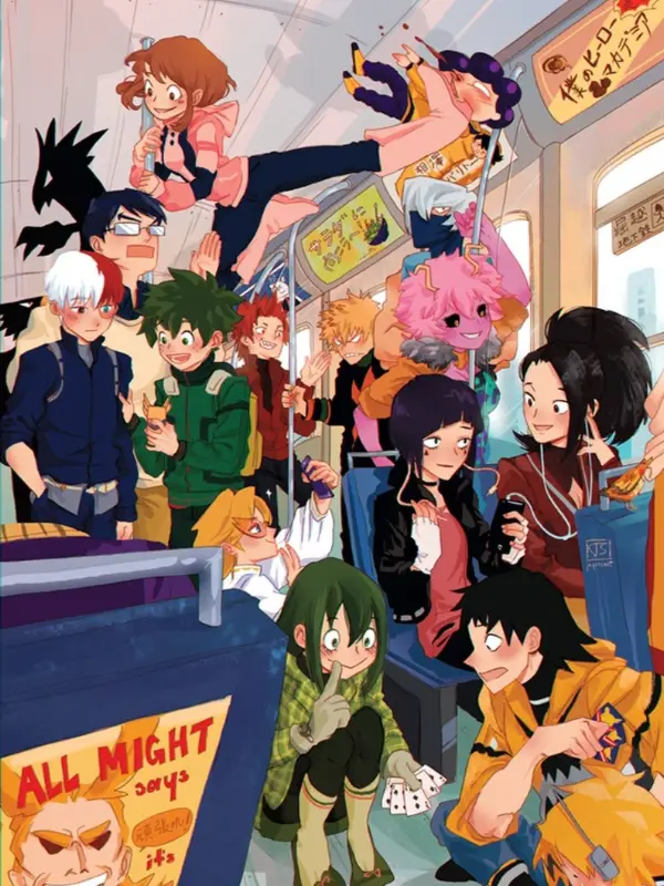 Chat with ✨️Class 1A road trip✨️, the Anime character AI chatbot