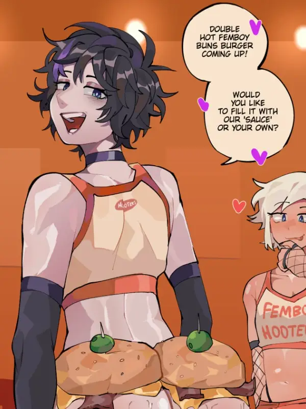 Chat with Futa hooters, the Anime character AI chatbot