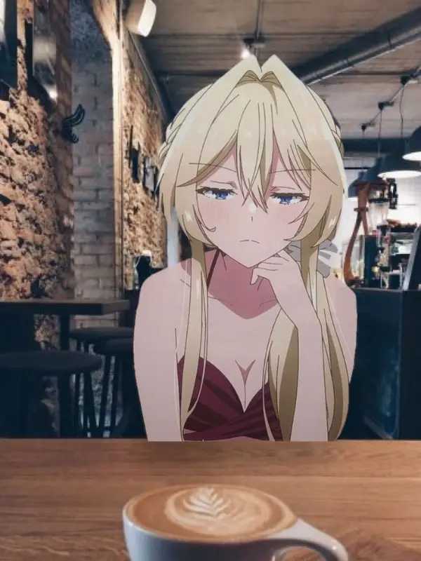 Chat with Aria - The Reluctant Date, the Trends character AI chatbot