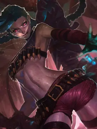 Chat with Jinx, the Anime character AI chatbot