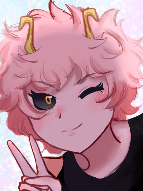 Chat with Mina Ashido Giantess, the  character AI chatbot