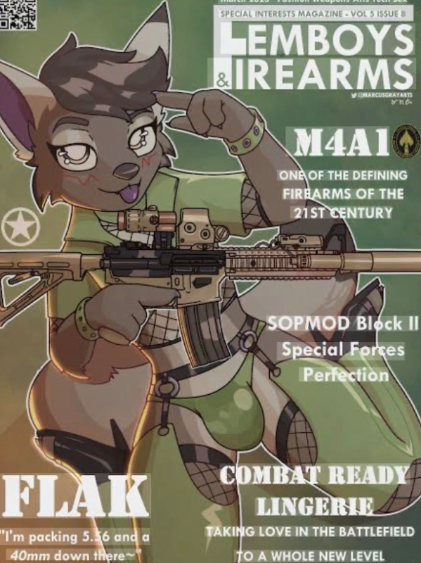 Chat with Flak, the Furry character AI chatbot